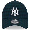 gorra-curva-verde-ajustable-9forty-flannel-de-new-york-yankees-mlb-de-new-era