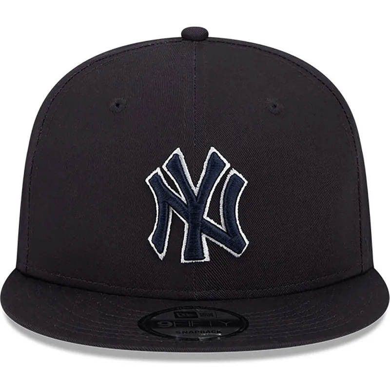 petten-plat-marineblauw-snapback-9fifty-side-patch-script-van-new-york-yankees-mlb-van-new-era petten-plat-marineblauw-snapback-9fifty-side-patch-script-van-new-york-yankees-mlb-van-new-era