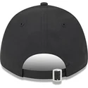 casquette-courbee-noire-ajustable-avec-logo-noir-9forty-repreve-outline-new-york-yankees-mlb-new-era