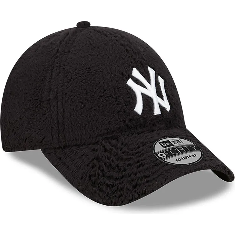 petten-gebogen-zwart-verstelbaar-9forty-teddy-van-new-york-yankees-mlb-van-new-era petten-gebogen-zwart-verstelbaar-9forty-teddy-van-new-york-yankees-mlb-van-new-era