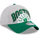 casquette-courbee-grise-et-verte-ajustable-9twenty-tip-off-2023-boston-celtics-nba-new-era