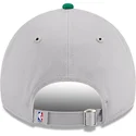 casquette-courbee-grise-et-verte-ajustable-9twenty-tip-off-2023-boston-celtics-nba-new-era