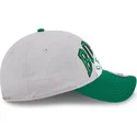 casquette-courbee-grise-et-verte-ajustable-9twenty-tip-off-2023-boston-celtics-nba-new-era