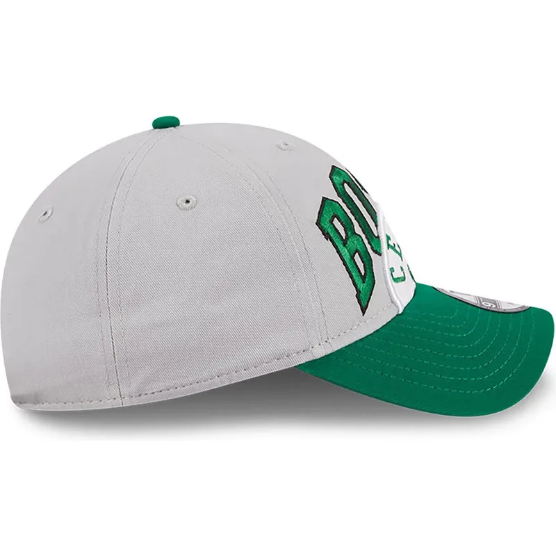 petten-gebogen-grijs-verstelbare-band-9twenty-tip-off-2023-van-boston-celtics-nba-van-new-era