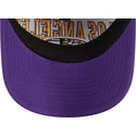 casquette-courbee-grise-et-violette-ajustable-9twenty-tip-off-2023-los-angeles-lakers-nba-new-era