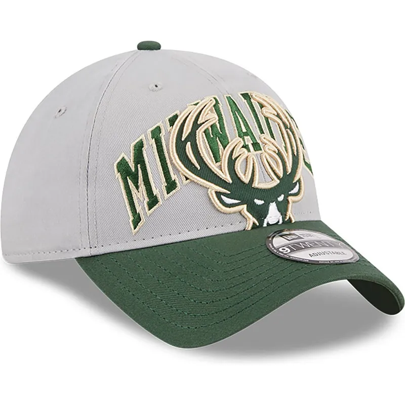 petten-gebogen-grijs-verstelbare-band-9twenty-tip-off-2023-van-milwaukee-bucks-nba-van-new-era