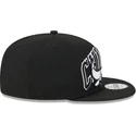 casquette-plate-noire-snapback-9fifty-tip-off-2023-chicago-bulls-nba-new-era