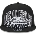 casquette-plate-noire-snapback-9fifty-tip-off-2023-los-angeles-lakers-nba-new-era