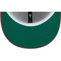 cappello-piatto-grigio-e-rosso-snapback-9fifty-tip-off-2023-dei-chicago-bulls-nba-di-new-era
