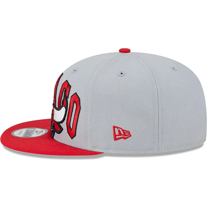 petten-plat-grijs-snapback-9fifty-tip-off-2023-van-chicago-bulls-nba-van-new-era