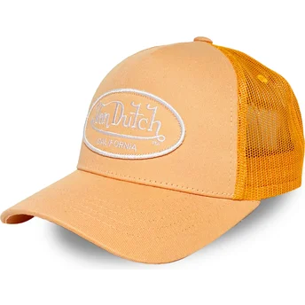 Casquette courbée jaune ajustable LOF B6B Von Dutch