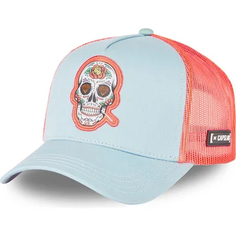 Casquette trucker bleue et orange CC8 Chupa Chups Capslab