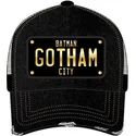 casquette-trucker-noire-con-placa-gotham-city-batman-dc6-batp1-dc-comics-capslab