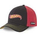 casquette-courbee-noire-et-rouge-snapback-htw1-lo2-hot-wheels-capslab