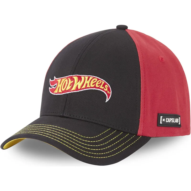 petten-gebogen-zwart-snapback-htw1-lo2-hot-wheels-van-capslab