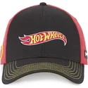 cappellino-curvo-nero-e-rosso-snapback-htw1-lo2-hot-wheels-di-capslab