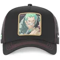petten-gebogen-zwart-snapback-roronoa-zoro-one-piece-van-capslab