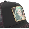 petten-gebogen-zwart-snapback-roronoa-zoro-one-piece-van-capslab