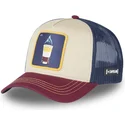 gorra-trucker-beige-azul-y-roja-b52-cocktails-de-capslab