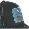petten-gebogen-zwart-snapback-forest-cas2-for1-hert-fabeldieren-van-capslab