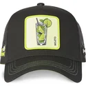 petten-gebogen-zwart-snapback-mojito-cocktails-van-capslab