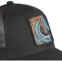 petten-gebogen-zwart-snapback-draak-beasts-van-capslab
