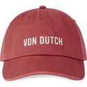 casquette-courbee-rouge-ajustable-dc-r-von-dutch