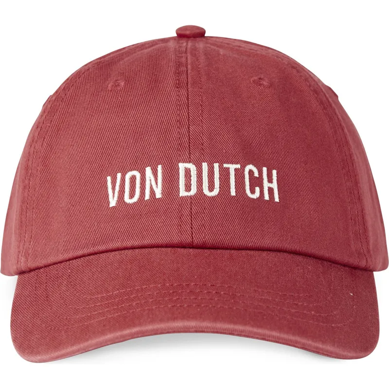petten-gebogen-rood-verstelbaar-dc-r-van-von-dutch
