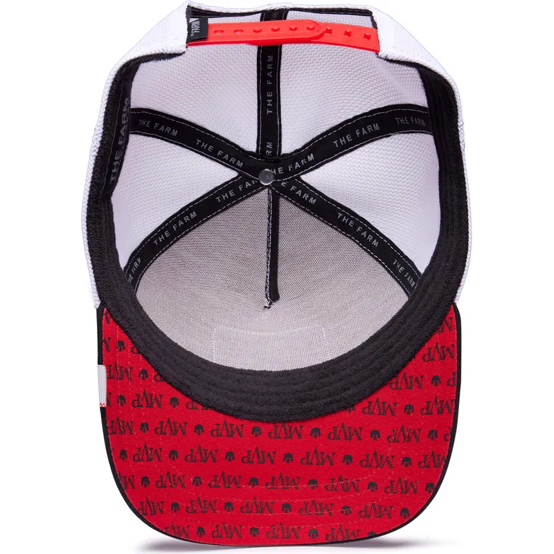 rod-hvid-og-sort-trucker-kasket-ged-goat-mv-butter-the-farm-mvp-fra-goorin-bros