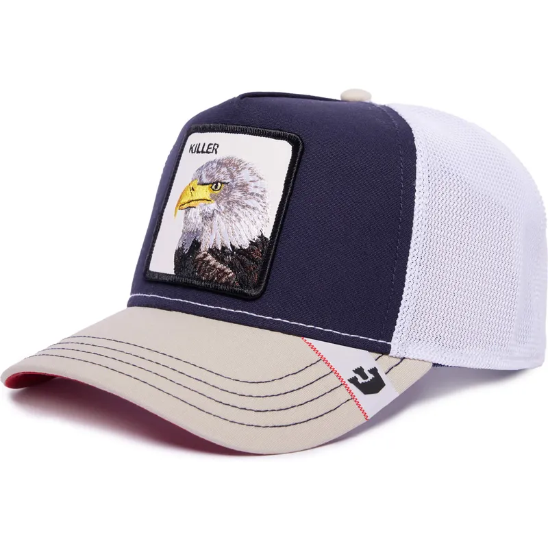 petten-gebogen-marineblauw-snapback-killer-mv-predator-the-farm-mvp-the-farm-van-goorin-bros