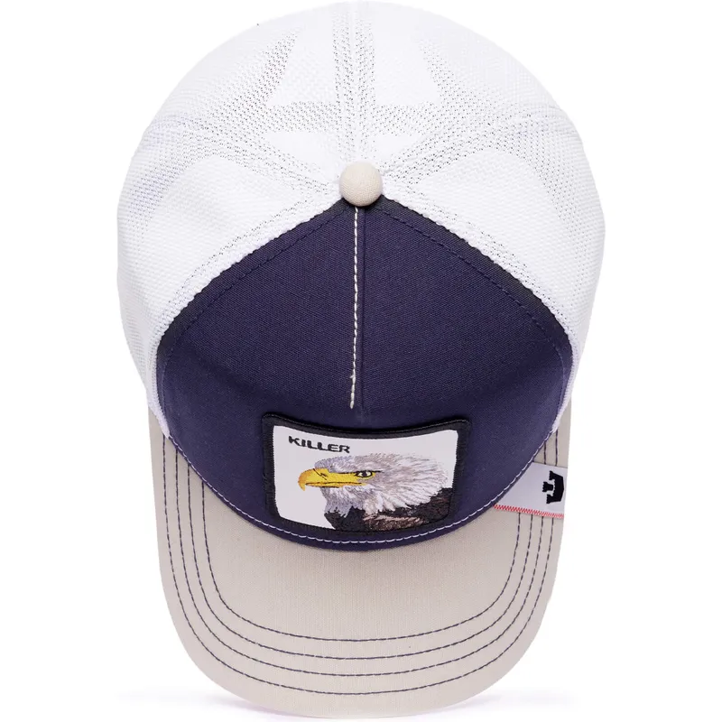 petten-gebogen-marineblauw-snapback-killer-mv-predator-the-farm-mvp-the-farm-van-goorin-bros