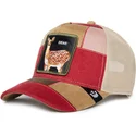 casquette-trucker-multicolore-cerf-dear-letter-opener-the-farm-patchwork-goorin-bros