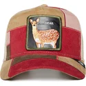 casquette-trucker-multicolore-cerf-dear-letter-opener-the-farm-patchwork-goorin-bros