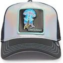 casquette-trucker-grise-et-noire-meduse-dangerous-go-away-the-farm-deep-sea-goorin-bros