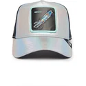 gorra-trucker-grigia-e-nera-calamaro-weird-go-way-out-there-the-farm-deep-sea-di-goorin-bros