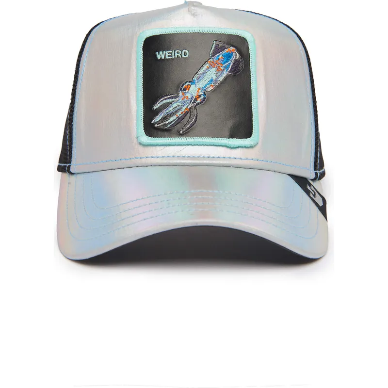 truckerkeps-gra-och-svart-blackfisk-weird-go-way-out-there-the-farm-deep-sea-fran-goorin-bros