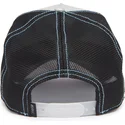 casquette-trucker-grise-et-noire-calmar-weird-go-way-out-there-the-farm-deep-sea-goorin-bros