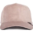 casquette-trucker-beige-velour-blank-goorin-bros