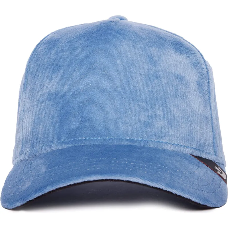 petten-gebogen-blauw-snapback-the-farm-van-goorin-bros