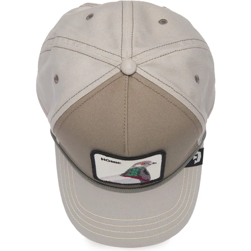 petten-gebogen-grijs-snapback-the-farm-van-goorin-bros