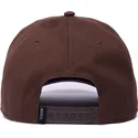 casquette-courbee-marron-snapback-porc-epic-prick-porcupine-100-the-farm-all-over-canvas-goorin-bros