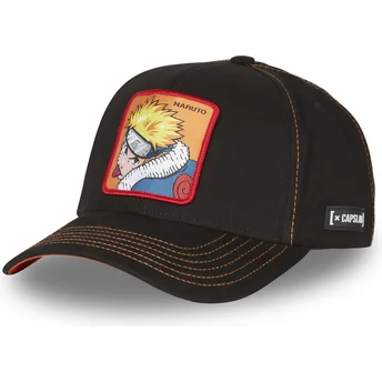 Casquette courbée noire snapback Naruto Uzumaki FOX1 Naruto Capslab