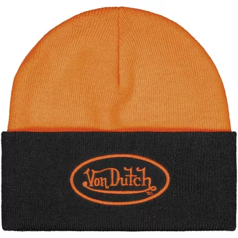 Gorro negro y naranja BON HIGH NO de Von Dutch