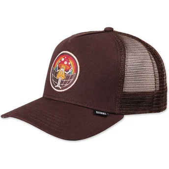 Casquette trucker marron Peace & Harmony HFT Djinns