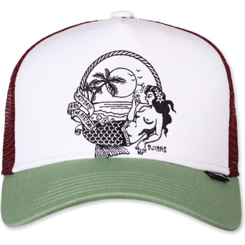 petten-gebogen-meerkleurig-snapback-lazy-mermaid-hft-van-djinns