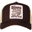 petten-gebogen-bruin-snapback-lazy-sunday-coffee-hft-van-djinns