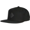 flad-sort-snapback-kasket-monochrome-fra-djinns