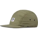 gorra-plana-verde-ajustable-puffy-nylon-de-djinns