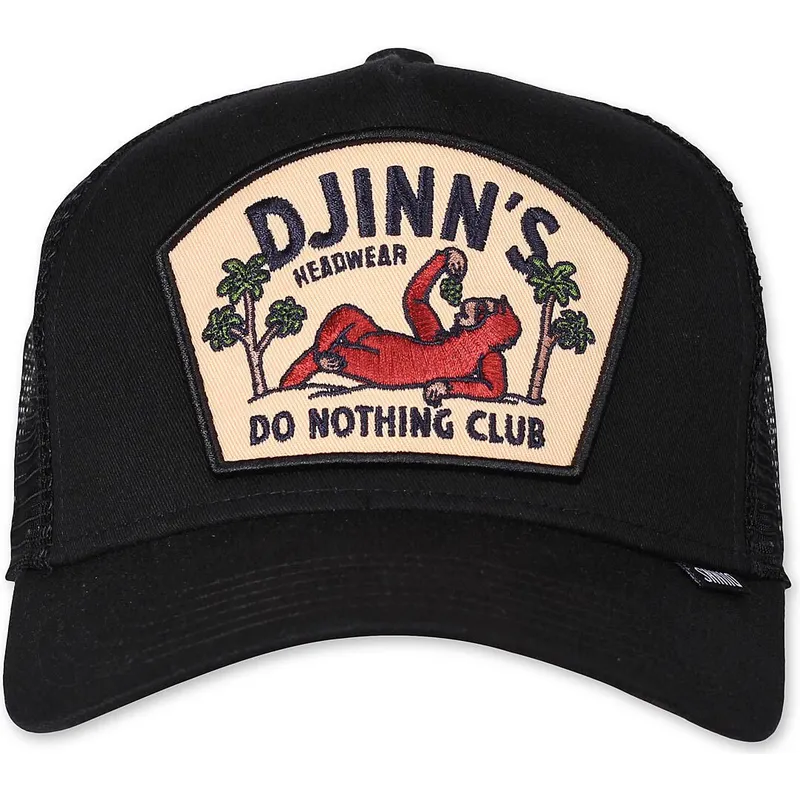 petten-gebogen-zwart-snapback-do-nothing-club-hft-dnc-sloth-van-djinns
