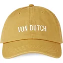 casquette-courbee-jaune-ajustable-dc-ca-von-dutch